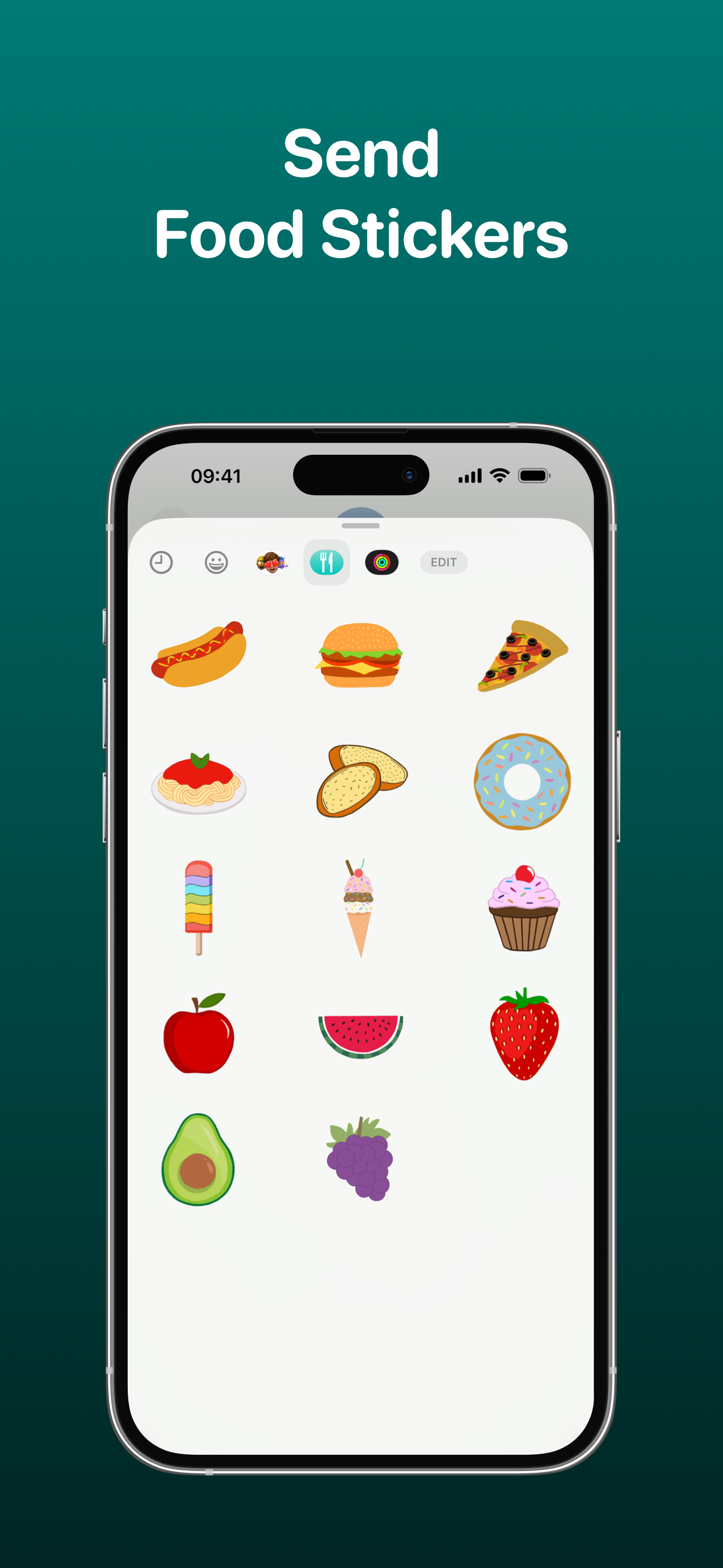 Food Stickers Screenshot