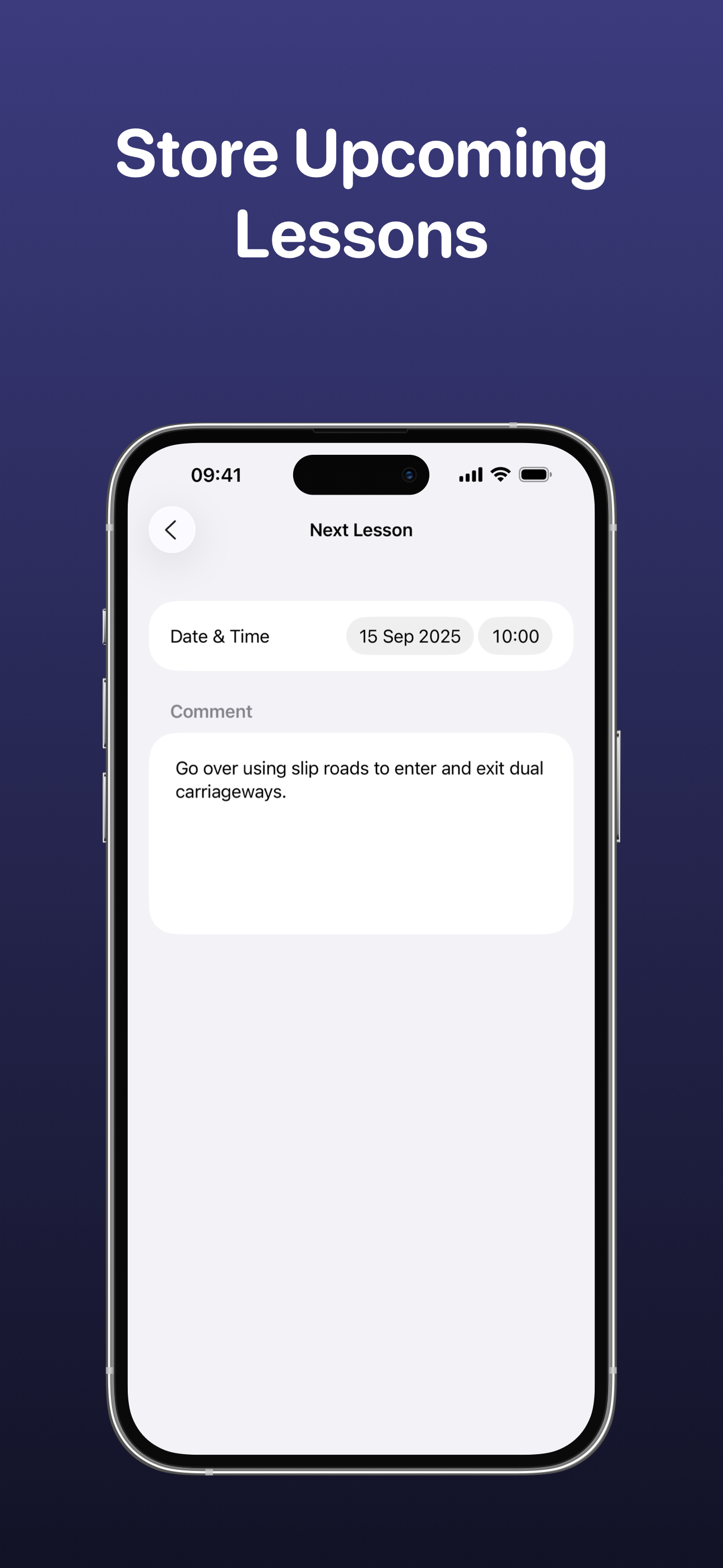 Instructor Screenshot