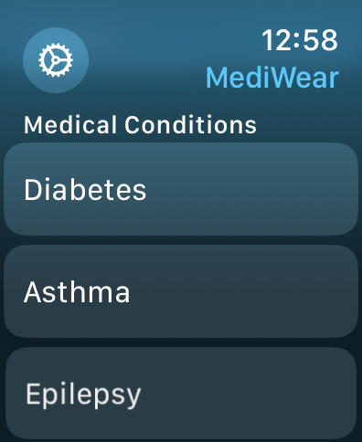 MediWear Screenshot