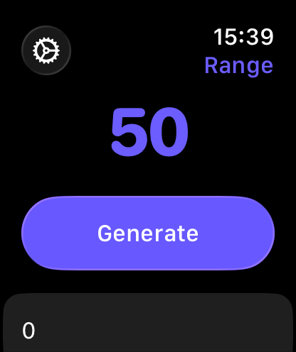 Range Screenshot