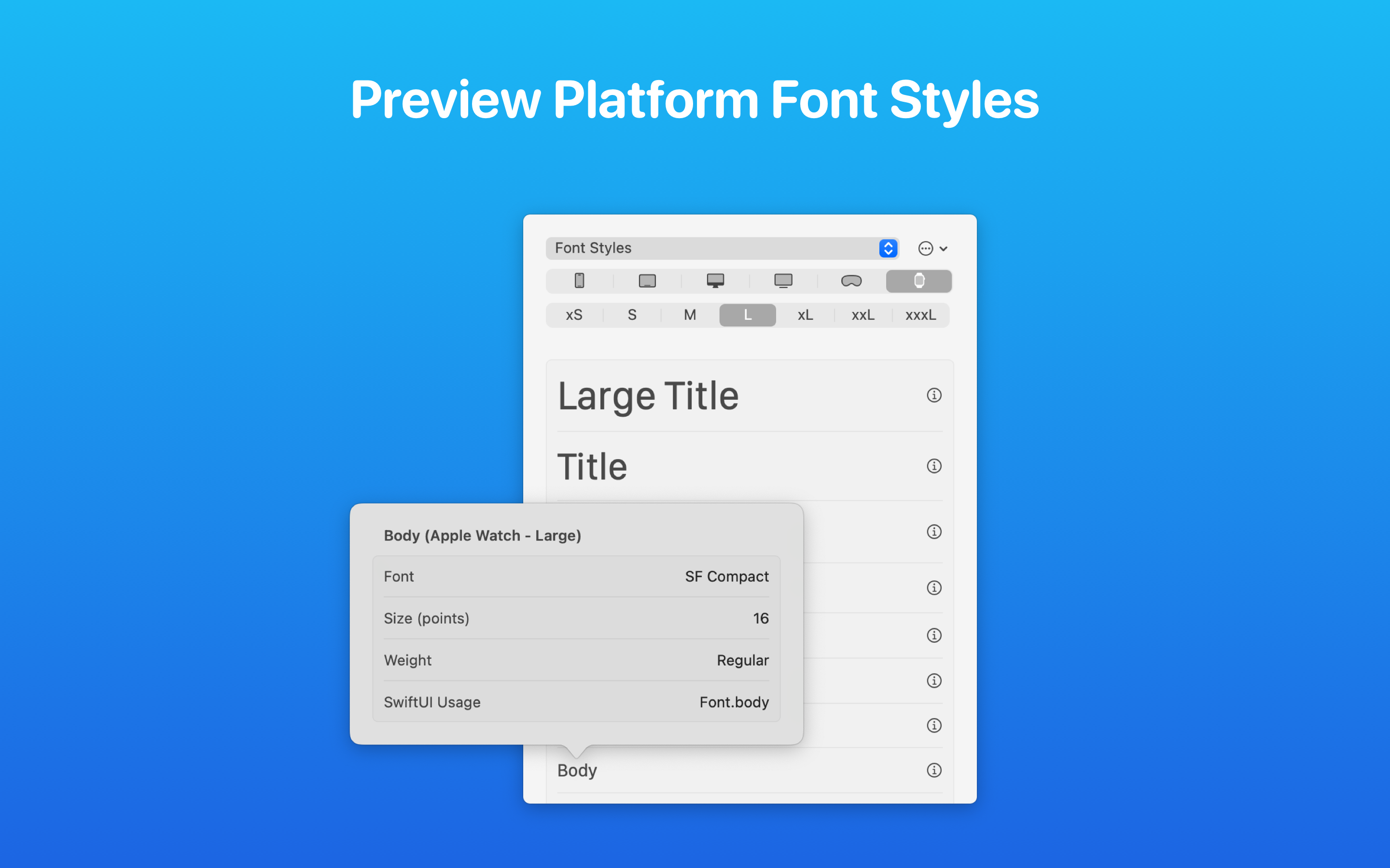 StyleGuide Screenshot