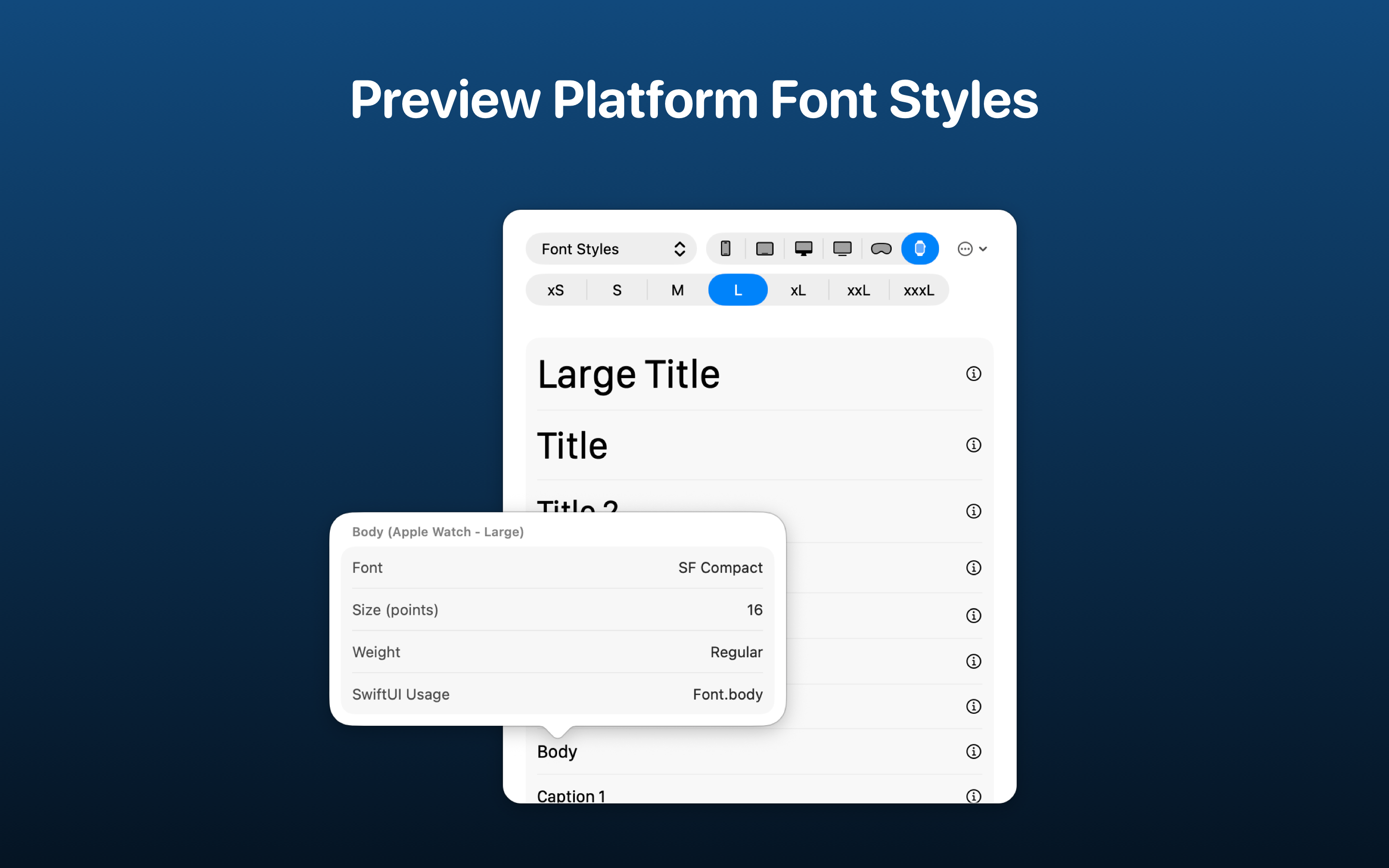 StyleGuide Screenshot