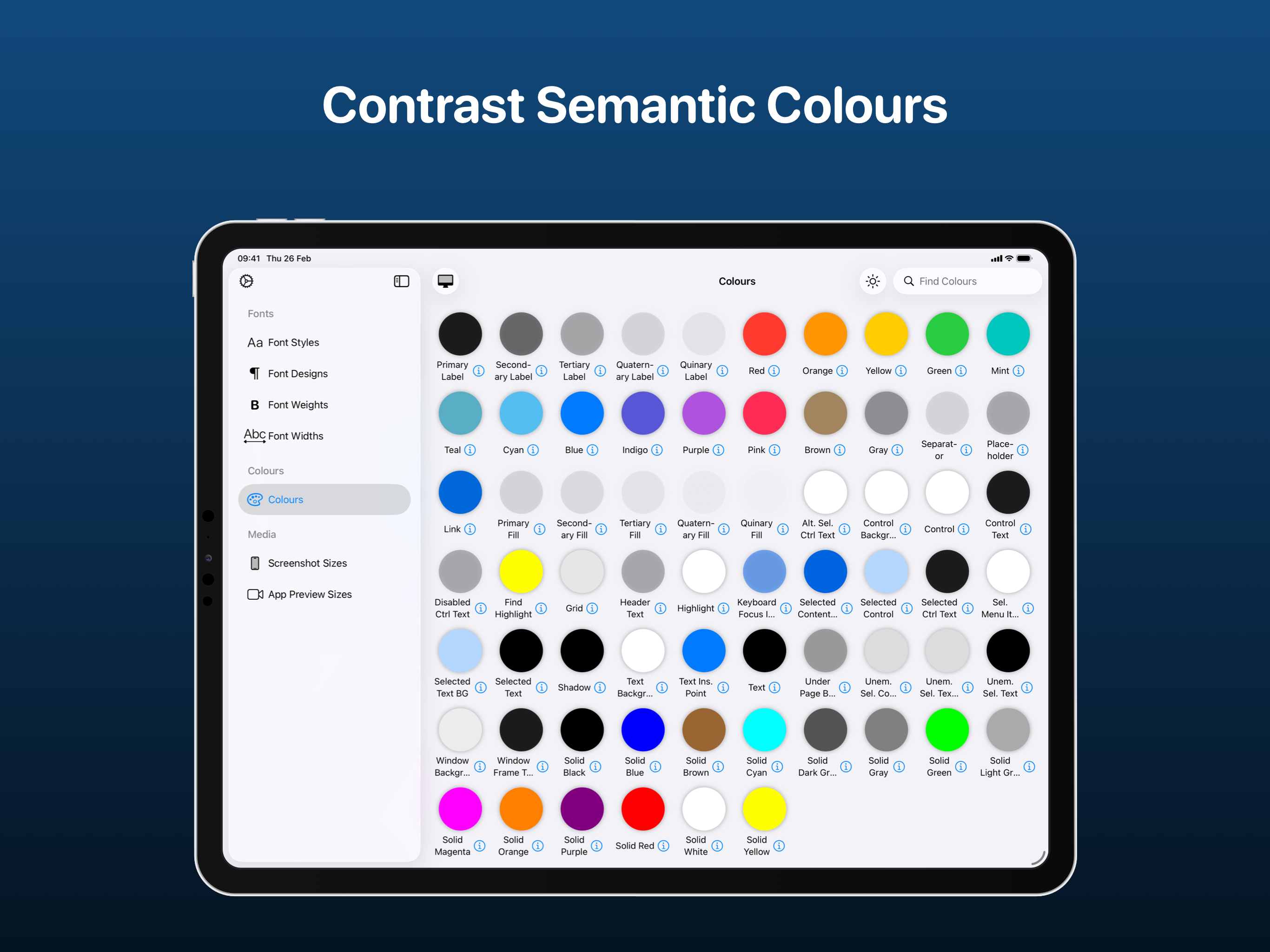 StyleGuide Screenshot
