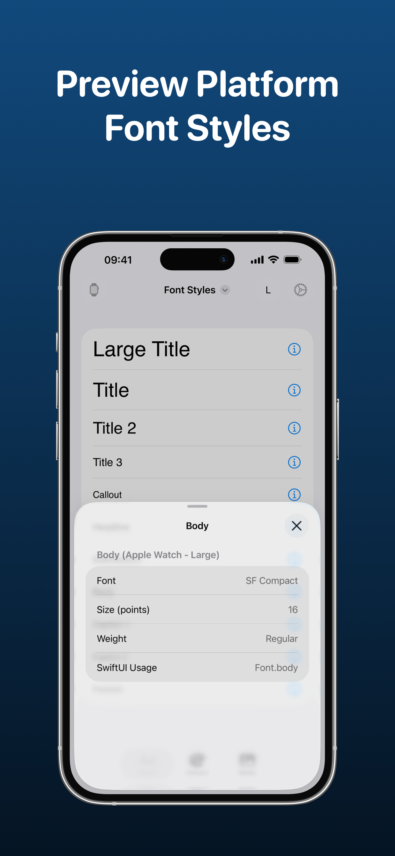 StyleGuide Screenshot