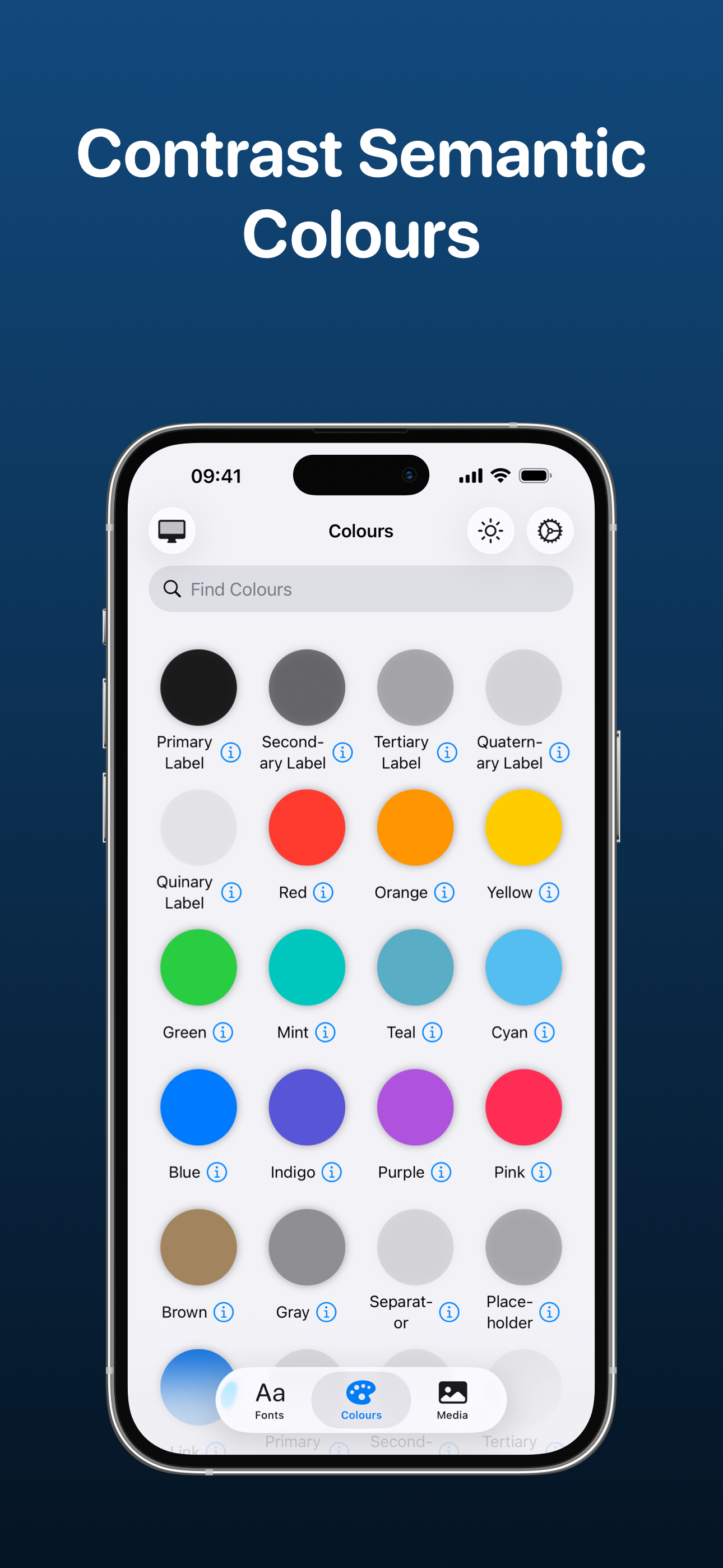 StyleGuide Screenshot