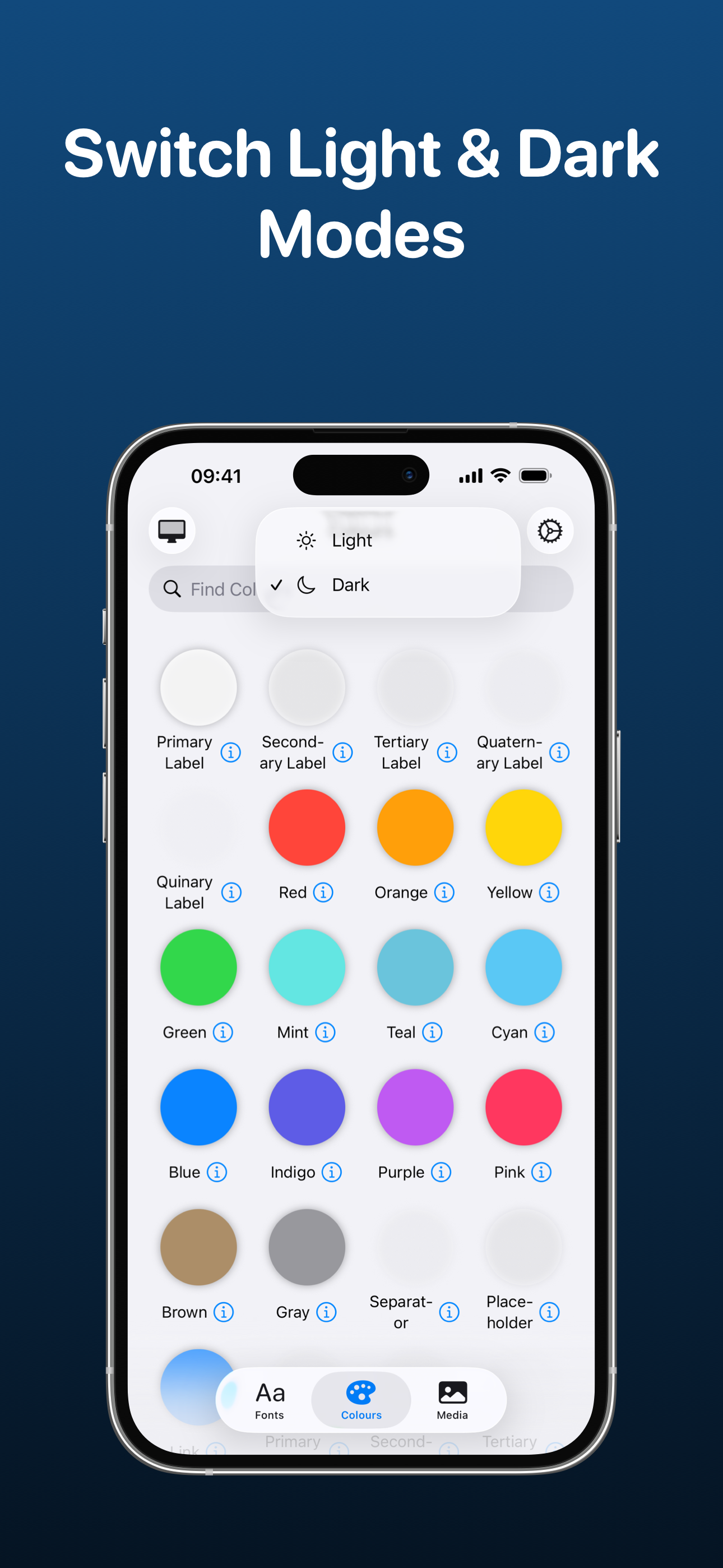StyleGuide Screenshot