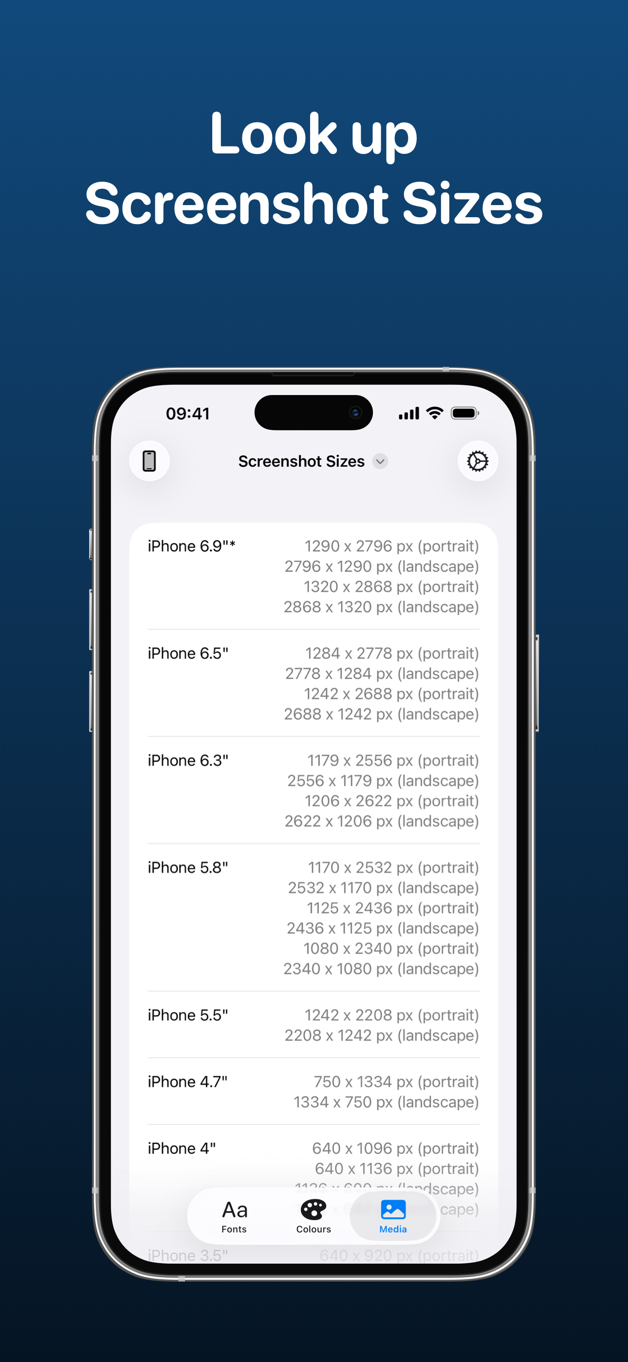 StyleGuide Screenshot