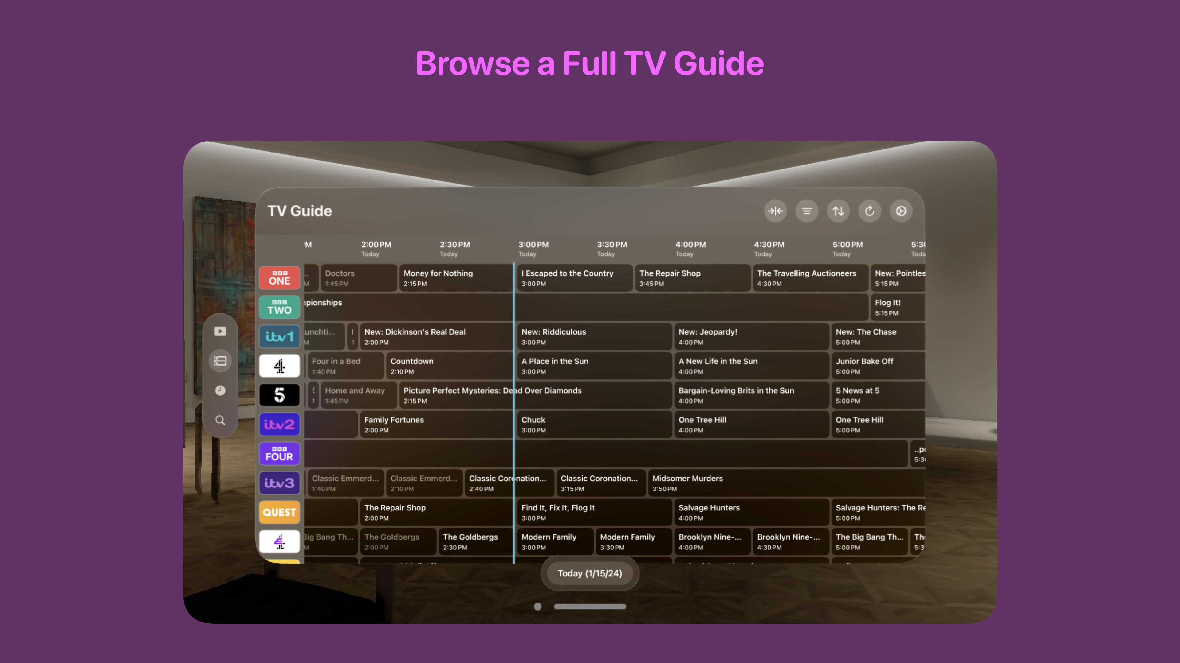 TV Launcher Screenshot